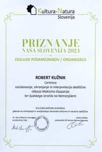 Priznanje Kultura Natira 2024 - Robert Kužnik Priznanje Kultura Natira 2024 - Robert Kužnik